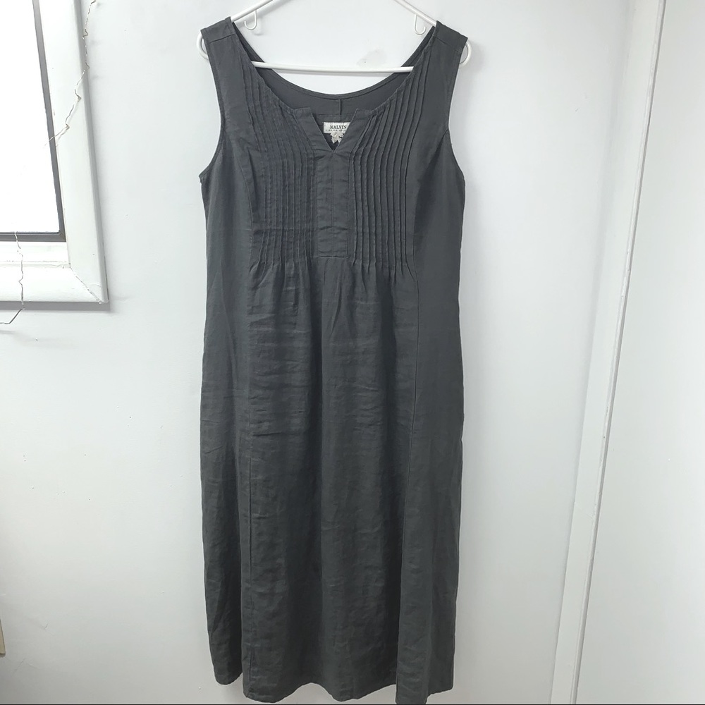{NWOT} MALVIN Linen Dress with Pockets - Picture 7 of 10